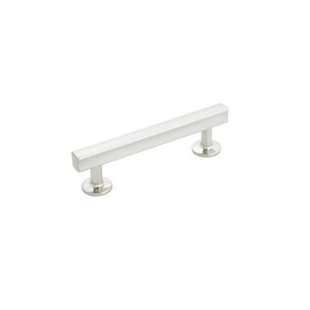 Belwith Products Belwith  96 mm Center-Center Style Drawers Pull, Satin Nickel BWH077881 SN
